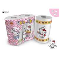 Hello Kitty 3 Ply Kitchen Towel 80 Sheets 2 Rolls