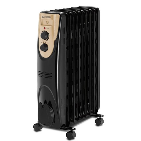 Buy Black+Decker 9 Fin Oil Radiator Heater OR090D-B5 Online - Shop  Electronics u0026 Appliances on Carrefour UAE