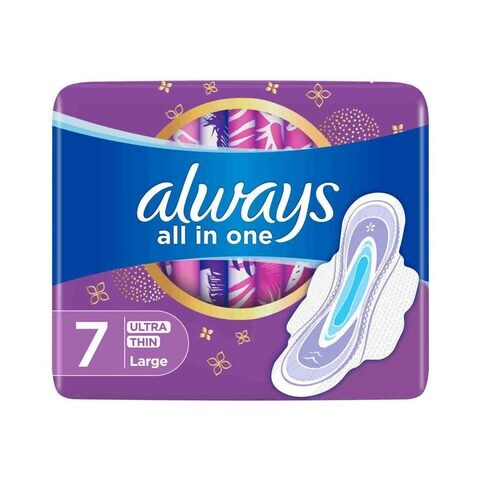 Always Cotton Soft Ultra Thin Night Sanitary Pads With Wings 7