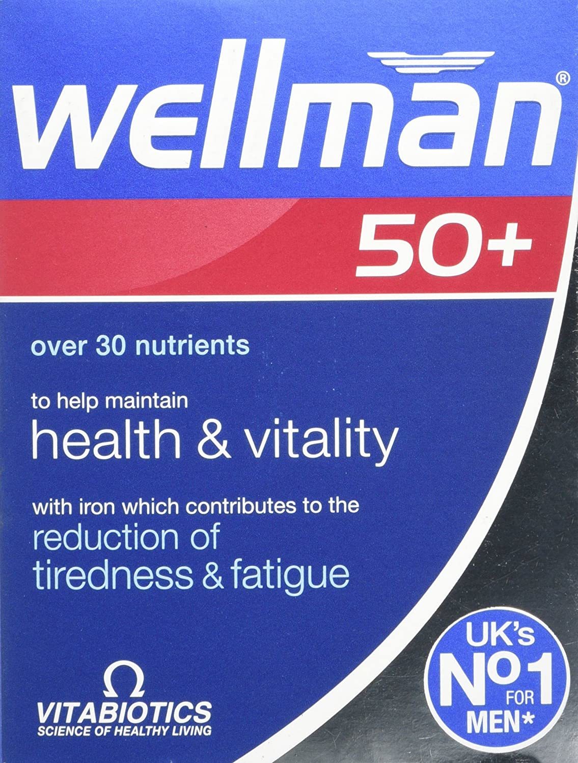 Buy Vitabiotics Wellman 50 Plus 30 Tablets Online Shop Health Fitness On Carrefour Uae