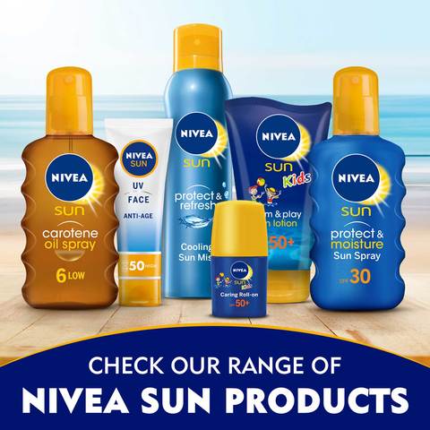 NIVEA SUN Face Cream, UV Anti-Age Potection, SPF 50, Tube 50ml
