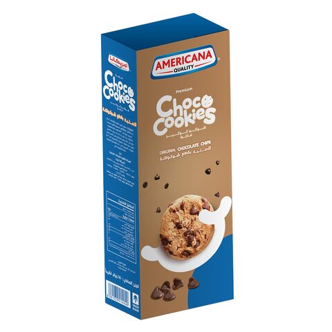 Buy Americana Hersheys Original Chocolate Chip Choco Cookies 100g Pack of 12 in Saudi Arabia