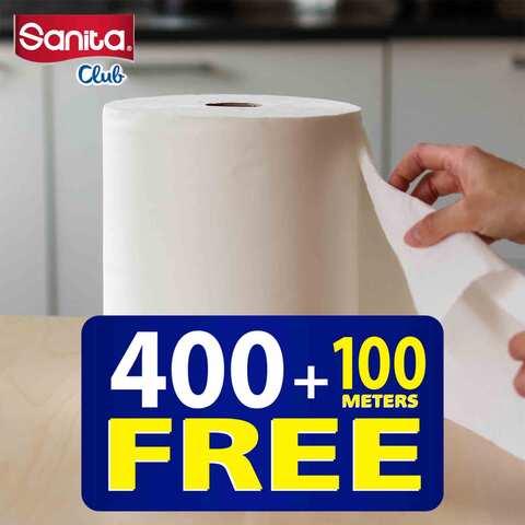 Sanita Club Maxi Roll 2 Roll 400+100M