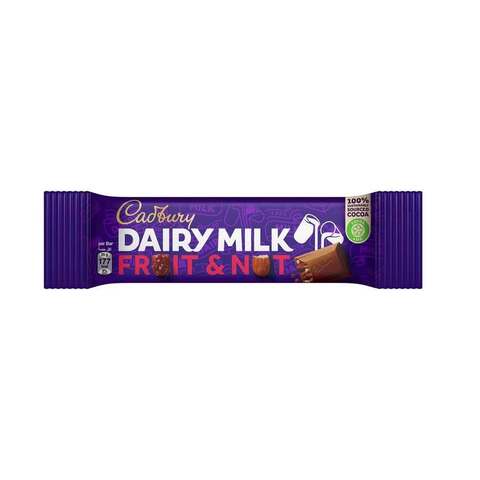 Cadbury Dairy Milk Chocolate Bar With Fruit & Nut 35gr Online ...