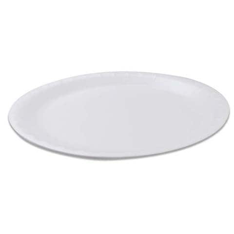 MyChoice Foam Plates White 25cm Pack of 50