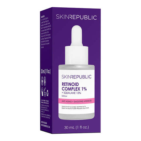 Skin Republic Retinoid Complex 1% +  15% Squalane Serum 30ml