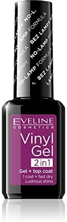 Buy Eveline Cosmetics Make Up Vinyl Gel Nail Polish 207, 12 ML in Saudi Arabia