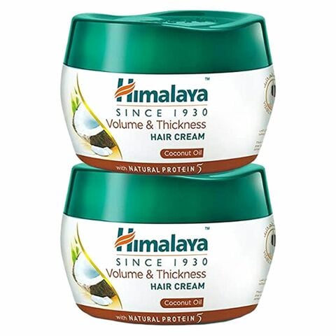 Buy Himalaya Volume And Thickness Coconut Oil Hair Cream 140ml Pack of 2 in UAE