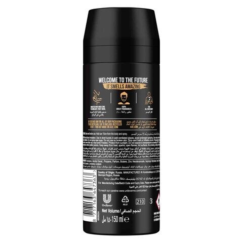 Axe Men&#39;s Deodorant Body Spray  Dark Temptation For 48 Hours Irresistible Fragrance 150ml