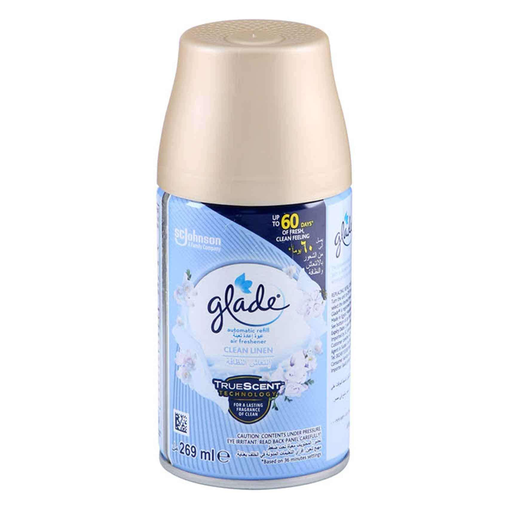 Glade Automatic Spray Refill Pure Clean Linen Air Freshener