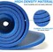 SKY-TOUCH Yoga Mat - Non Slip Yoga Mat with Yoga Mat Strap Included - 10mm Thick Exercise Mat Ideal for HiiT, Pilates, Yoga and Many Other Home Workouts (Blue)