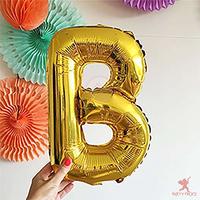 Party Propz Baby Shower Golden Foil Balloon for Decoration,Gender Reveal, Boy Girl Welcome Home Banner; Babies Decor Ideas; Mommy Dad To Be Favors Items; Congrats Photoshoot Props; Party Supplies Deco