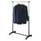 Adjustable Garment Rack Black 85.3x46.5x153cm
