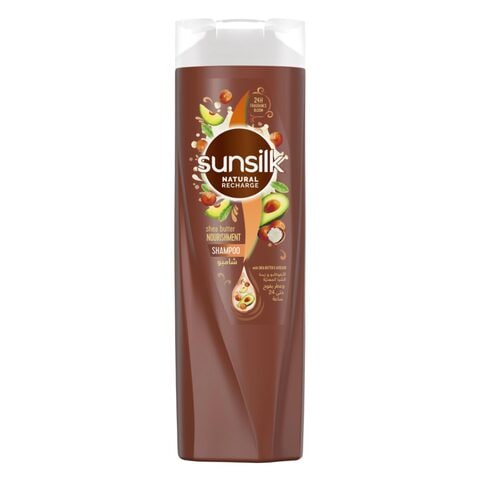 Sunsilk Naturals Shampoo, For Dry Hair, Shea Butter Nourishment, Soft &amp; Shiny Hair, 400ml