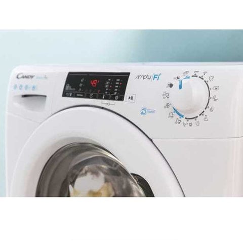 Candy Washer Machine Front Load CSO1285T3-S 8 KG 1200 Rpm White