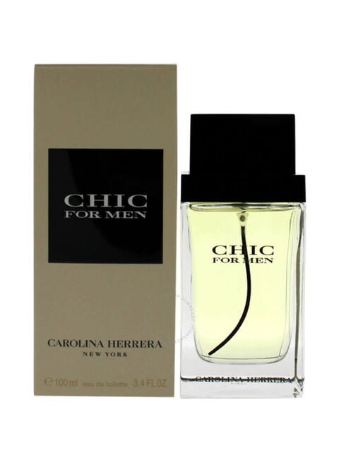 Buy Carolina Herrera Chic Eau De Toilette For Men - 100ml Online - Shop ...