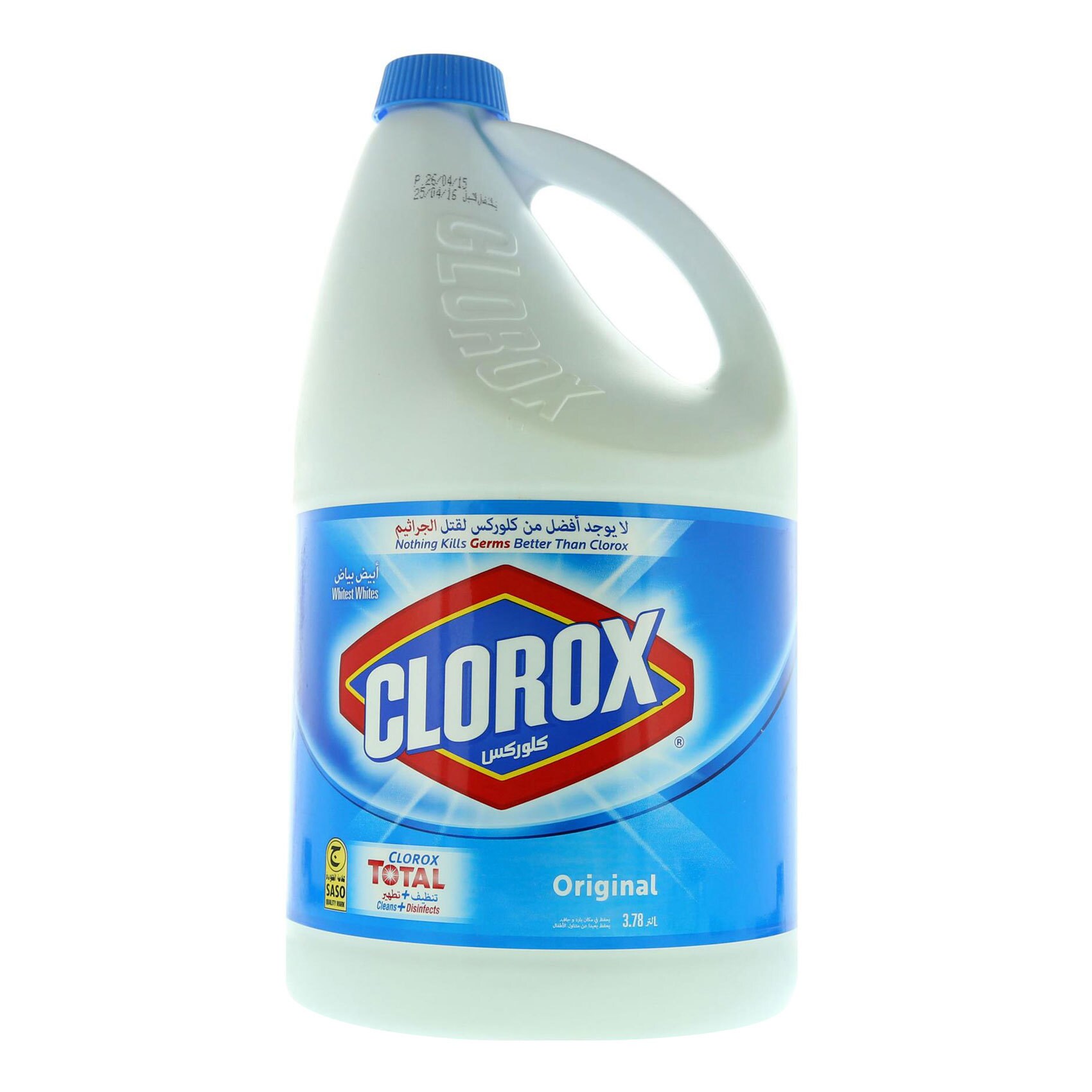 Buy Clorox Original Liquid Bleach 3.78L Online Shop Cleaning & Household on Carrefour UAE