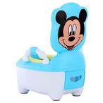 اشتري ALISSA-Portable Potty Toilet Training Seat Toilet Urinal for Kids Boys & Girls Mickey Mouse Design (White/Sky Blue) في الامارات