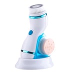 Buy Generic-Four-In-One Electric Face Washing Cleansing Brush Blackhead Pore Cleaner Blue in UAE