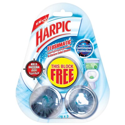HARPIC Bloc WC Activ Fresh 6 actions pour cuvettes parfum marine ≡ CALIPAGE
