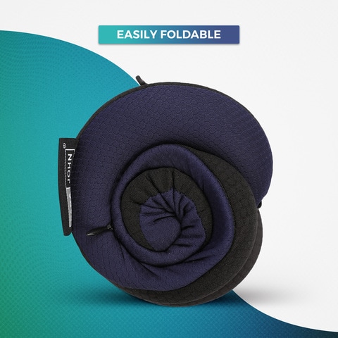 Foldable store travel pillow