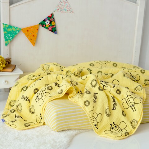 Pooh baby hot sale blanket