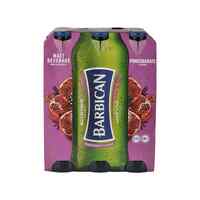 Barbican Pomegranate Flavoured Non-Alcoholic Malt Beverage 330ml Pack of 6