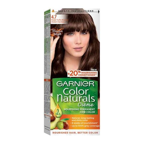 Garnier color naturals frost truffle brown 4.7 price in Saudi Arabia ...