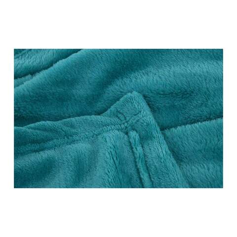 بطانية ميكروفايبر من مينترا - 240x220 سم - أخضر