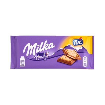 Milka Chocolate Sandwich Tablet Tuc 87GR