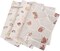 Generic Baking Blotting Paper Kitchen Supplies 100 Pieces Of Wheat Ear English Letters Pattern Sandwich Paper Disposable Oil-Proof Wrapping Paper Food Basket Liner French Fries Burger Cake
