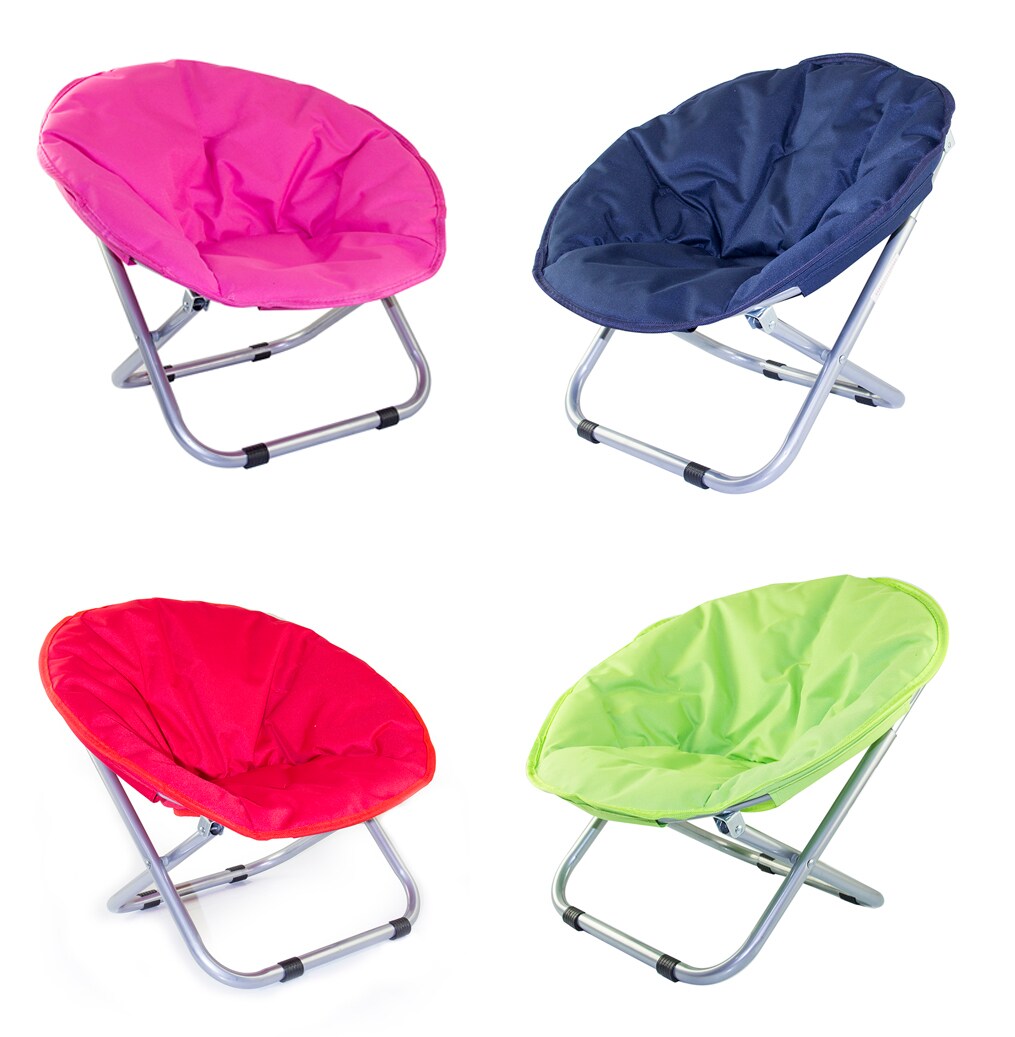Buy Moon Chair Mix Color Best Comfort Fabric To The Kids When Travelling Or Hiking Outdoors Assorted Color Size 50x50x40cm Online Shop Home Garden On Carrefour Uae