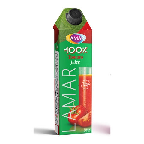 Lamar Tomato Juice 100% - 1Liter