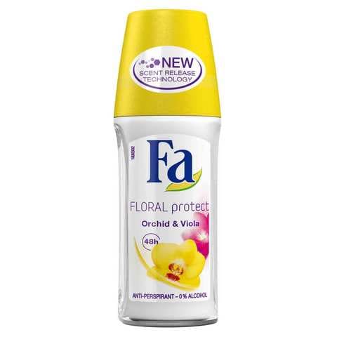 Fa Deodorant Roll On Floral Protect Orchid And Viola 50 Ml