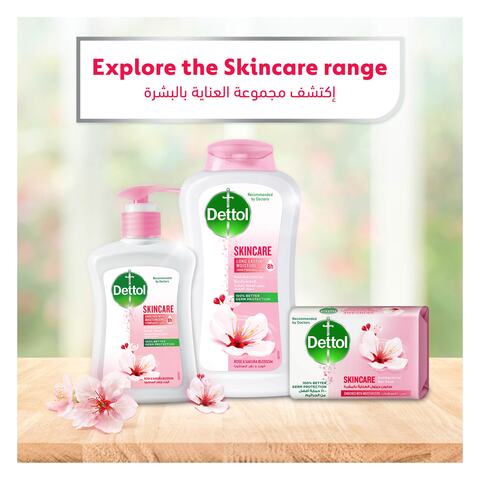 Dettol Skincare Showergel &amp; Bodywash, Rose &amp; Sakura Blossom Fragrance  500ml