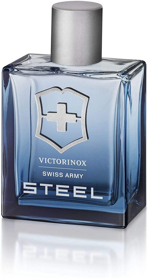 Buy Swiss Army Victorinox Swiss Army Steel For Men 3.4 Oz EDT