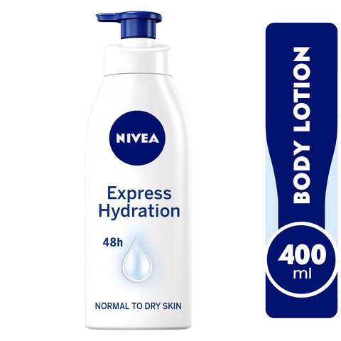 Nivea Express Hydration Body Lotion White 400ml