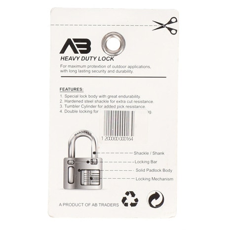 ab gr u shackle lock