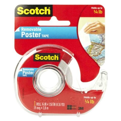 Scotch Removable Poster Tape 150 Inch