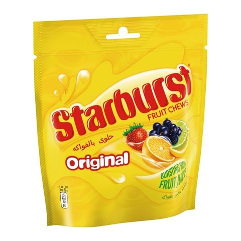 Buy Starburst Original Fruit Chews Candy 165g in Saudi Arabia