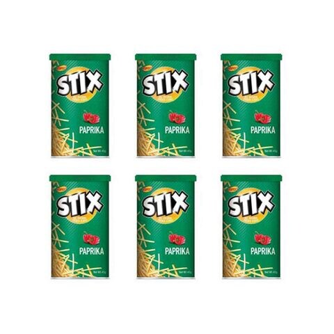 Kitco Stix Paprika Snacks 45g x6