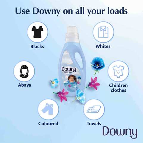 Downy valley dew regular fabric softener 2 L