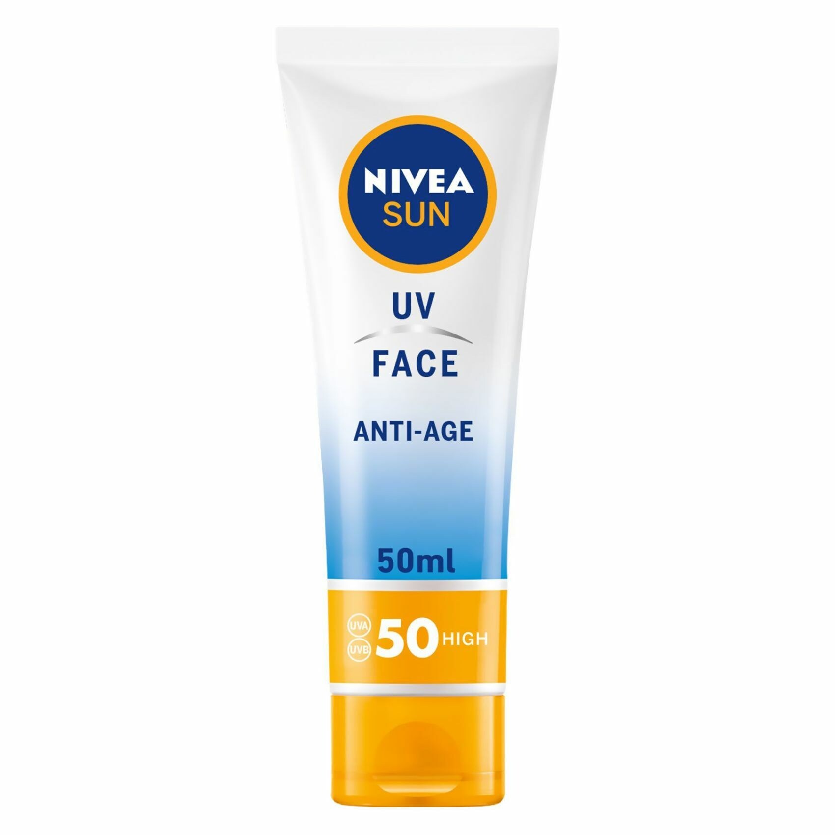 Buy Nivea Sun UV AntiAge SPF 50 Face Cream 50ml Online Shop Beauty