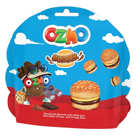Solen Ozmo Sandwich Biscuit With Milk And Chocolate 40g