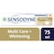 Sensodyne Multi Care + WhiteningاToothpaste For Sensitive Teeth Superior Whitening Action 75ml