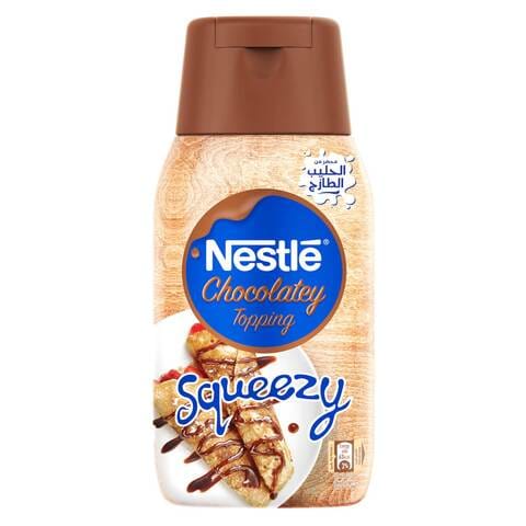 Nestle Squeezy Chocolate Flavoured Condensed Milk Topping 450g