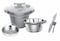 PRESSURE COOKER OF STAINLESS STEEL MATERIAL 5/7 LITERS