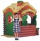 Rainbow Toys, Outdoor, Indoor Play House Baby Room For Kids Fun Activity Tent Rbwtoy16319 Playhouse Size 162&times;120&times;157cm