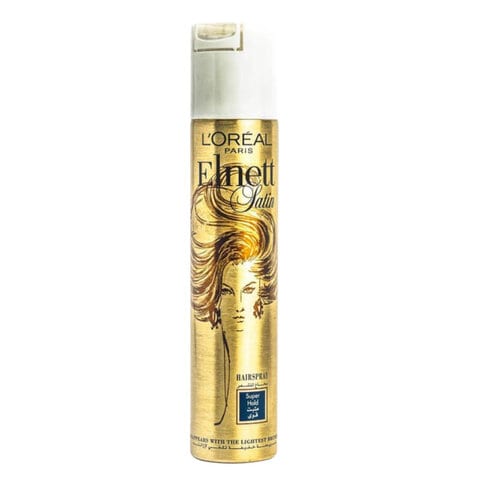 Loreal Elnett Super Hold Hair Spray 200 ml price in Kuwait | Carrefour  Kuwait | supermarket kanbkam