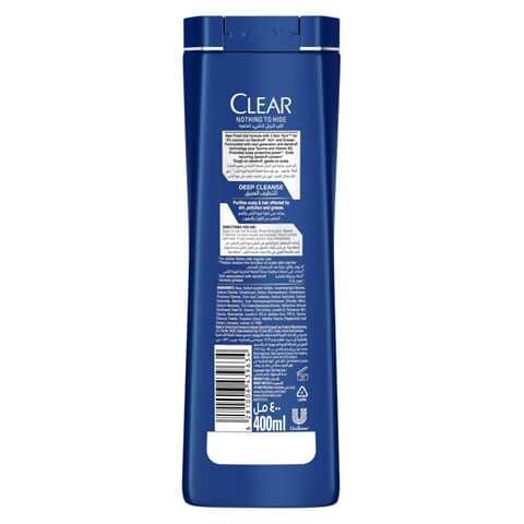 Clear Men Anti-Dandruff Shampoo Deep Cleanse 400ml
